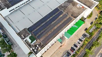 Integrated solar glass
