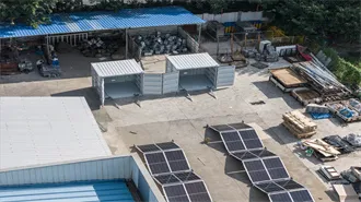 Backup energy storage lithium iron phosphate battery pack