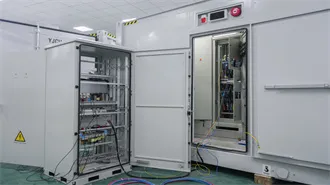 Large monomer solar battery cabinet lithium battery pack constant temperature system