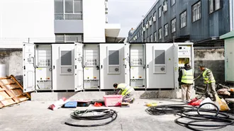 120kW Power Distribution and Energy Storage Cabinet for Oil Platforms