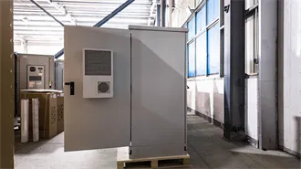 Home solar battery cabinet safety